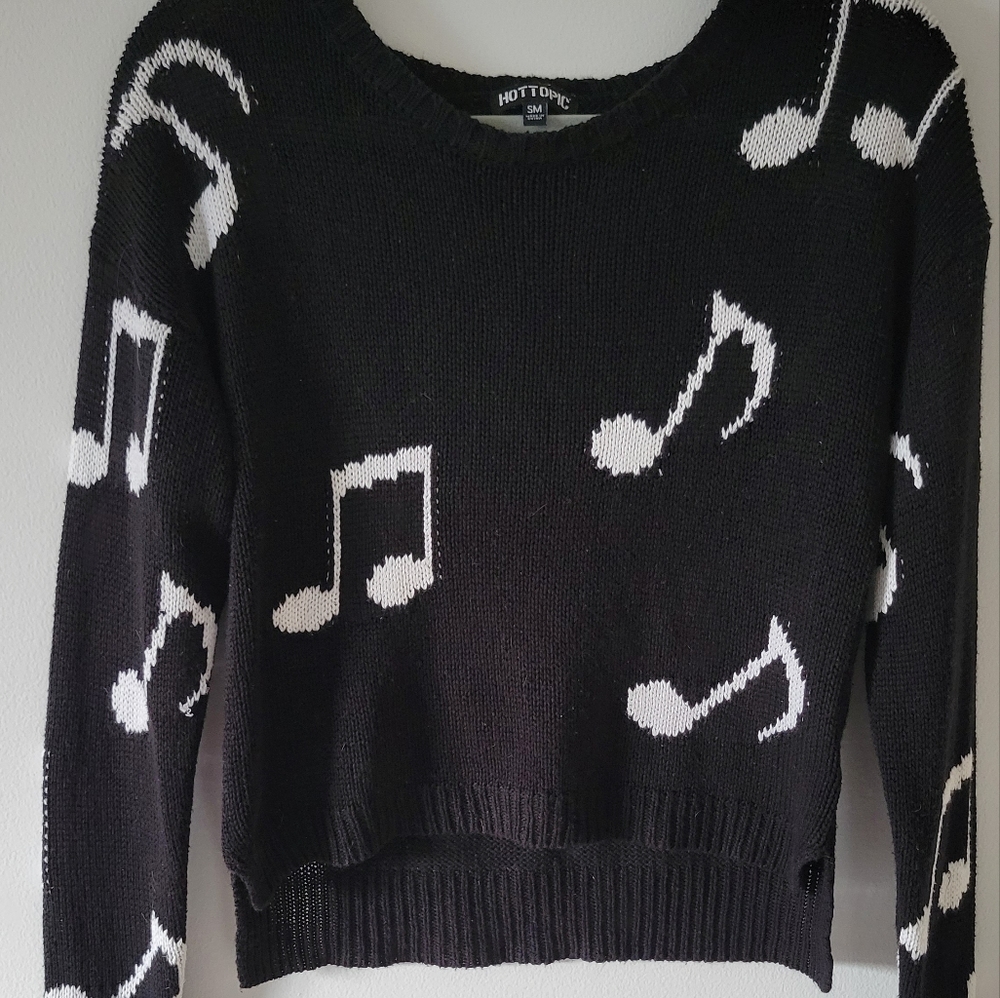 Hot Tpoic S/M music sweater